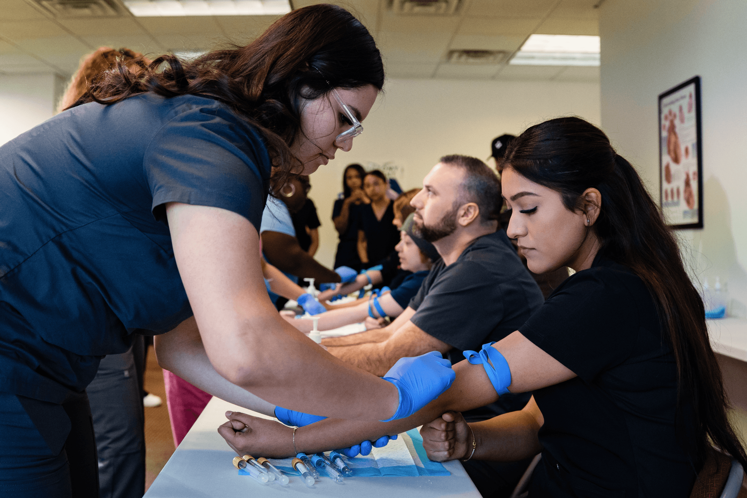 Phlebotomy Training Specialists Students