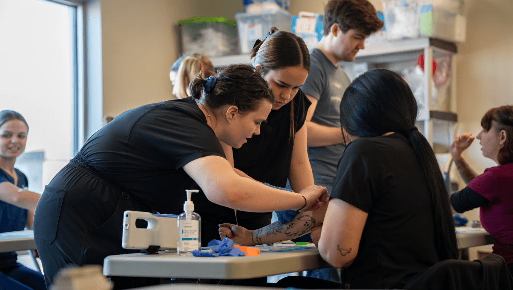 Phlebotomy Training Specialists blood draws